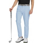Golf Pants Men Quick Dry - 30"/32"/34" Stretch Lightweight 5 Pockets Water-Resistant Casual Mens Dress Pants