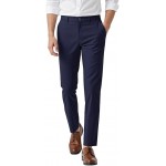 Mens Dress Pants Slim Fit Stretch Slacks for Men Business Casual Formal Pants