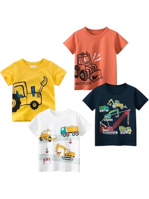 Toddler Boys Shirts Short-Sleeve Little Kids t Shirts Boys' Tops